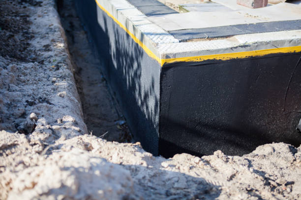 Residential Foundation Crack Repair installation at a Doylestown, PA home by SJ Waterproofing Pros