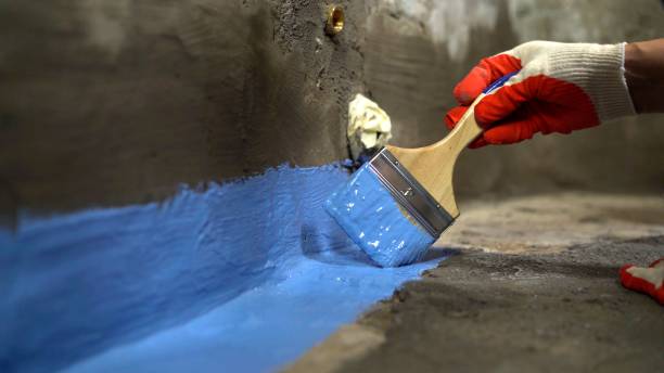 Commercial Foundation Crack Repair project at a Doylestown, PA business property by SJ Waterproofing Pros